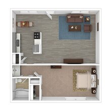 One Bedroom 021 021 floor plan
